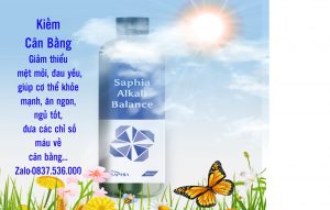 Kiềm Cân Bằng – Saphia Alkali Balance