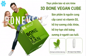 SIÊU PHẨM Cho Xương Khớp Khỏe Mạnh 3D Bone Vegan Cube