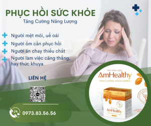 Phục hồi sức khỏe, tăng cường năng lượng Amhapy